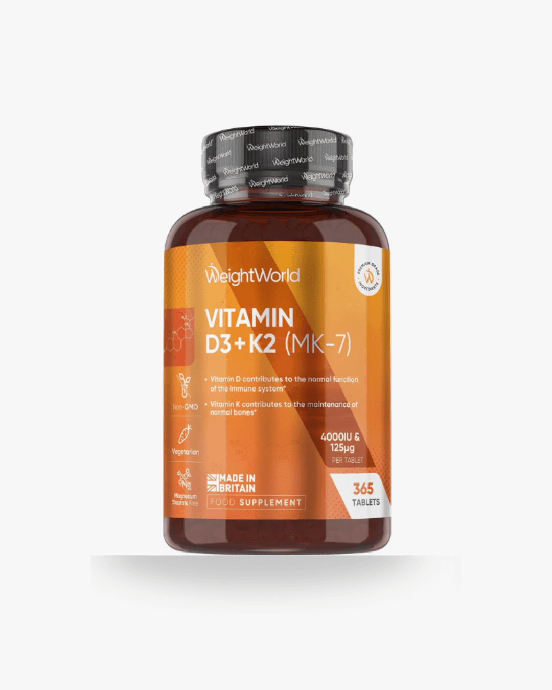Vitamin D3 K2 MK-7 Supplement – Bones & Heart Health