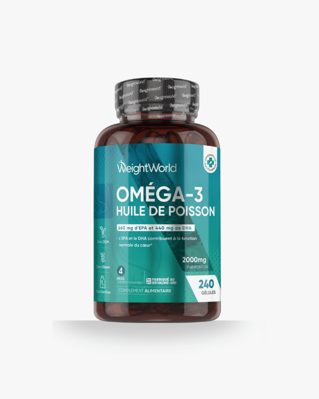 Omega 3 Fish Oil Capsules – Heart & Brain Support | WeightWorld