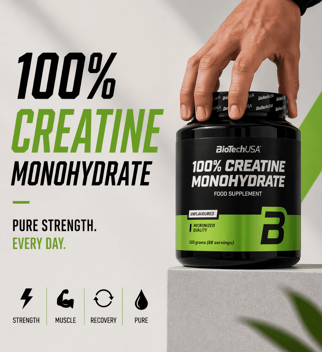 BiotechUSA Creatine Monohydrate 300g thumbnail 2