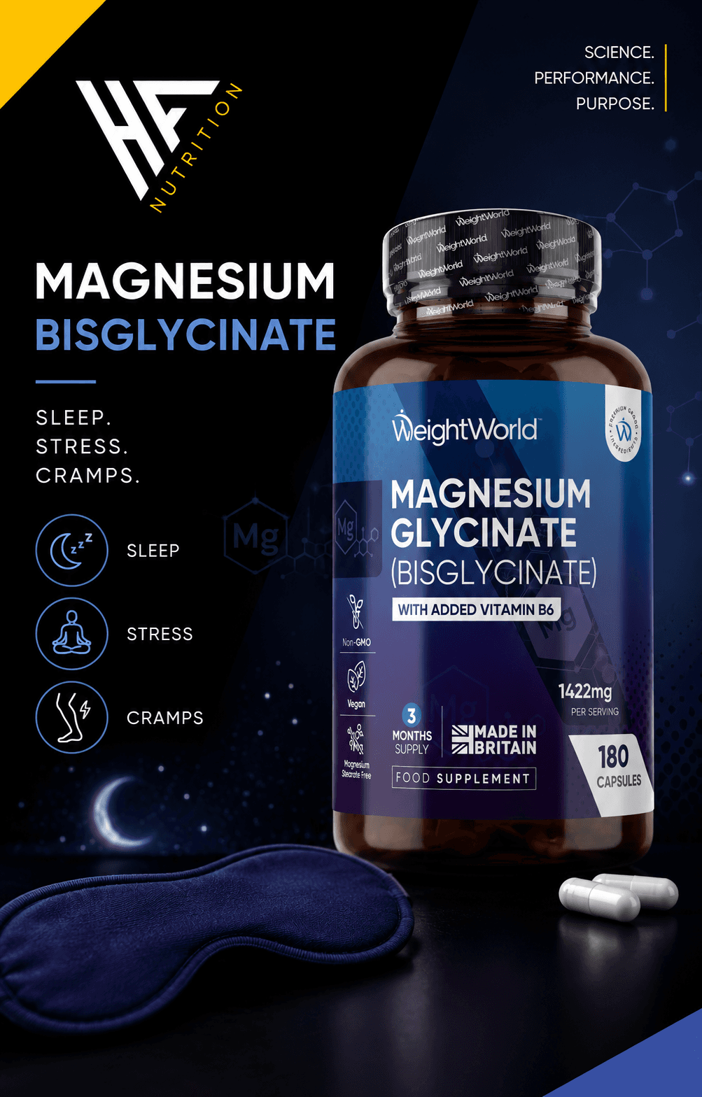Magnesium Bisglycinate Benefits: Sleep, Stress And Cramps — Vitamins and minerals