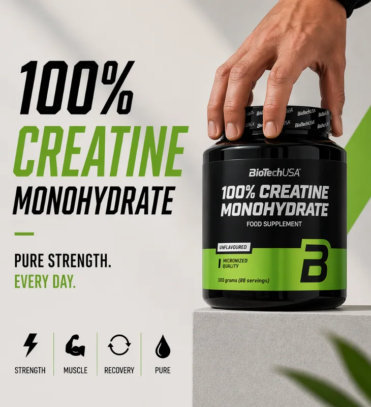 BiotechUSA Creatine Monohydrate 500g — image 2