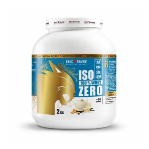 ISO ZERO 100% WHEY ERIC FAVRE Vanilla - 2KG thumbnail 1