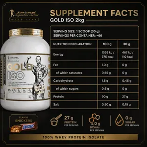 ISO GOLD KEVIN LEVRONE - 2KG thumbnail 3