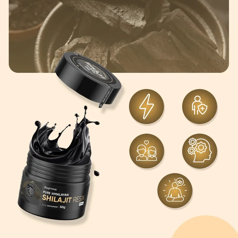 Pure Himalayan Shilajit Resin 50g | WeightWorld — image 2