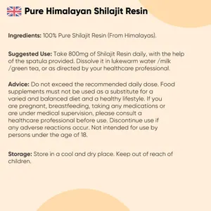 Pure Himalayan Shilajit Resin 50g | WeightWorld thumbnail 5