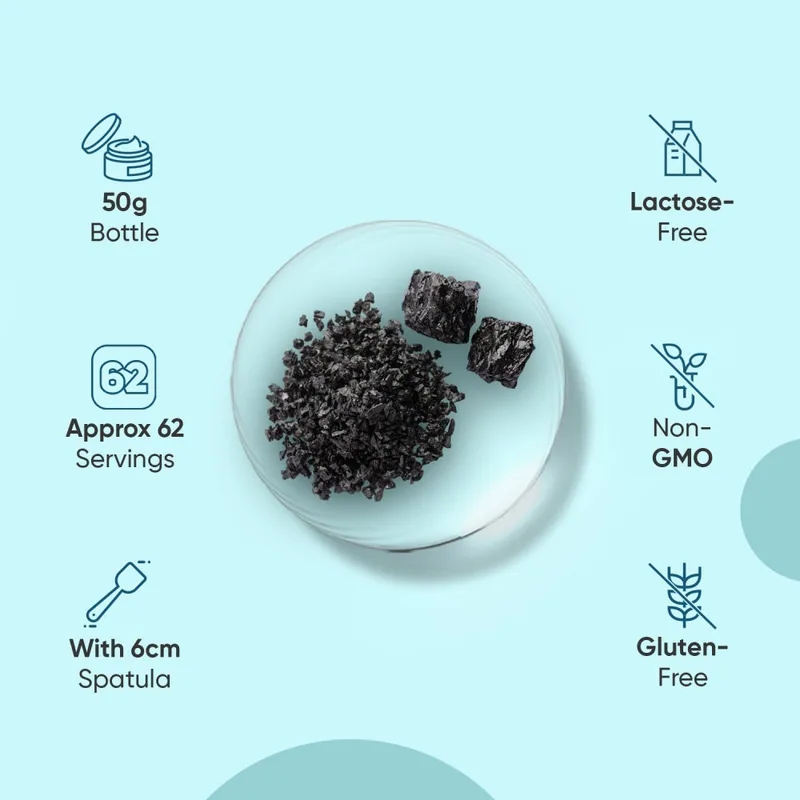 Résine de Shilajit avec Ashwagandha 50 g | WeightWorld — image 5