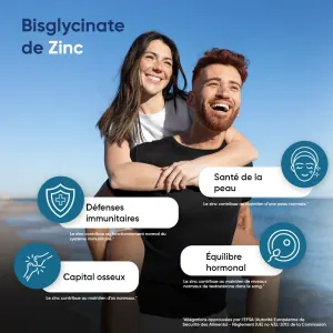 Zinc Bisglycinate 25 mg – 400 comprimés | WeightWorld thumbnail 3