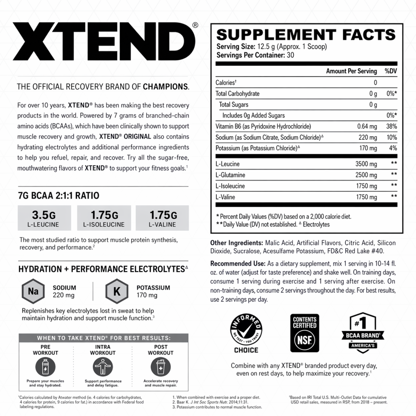 Blue Rasberry Ice Bcca Xtend — image 3