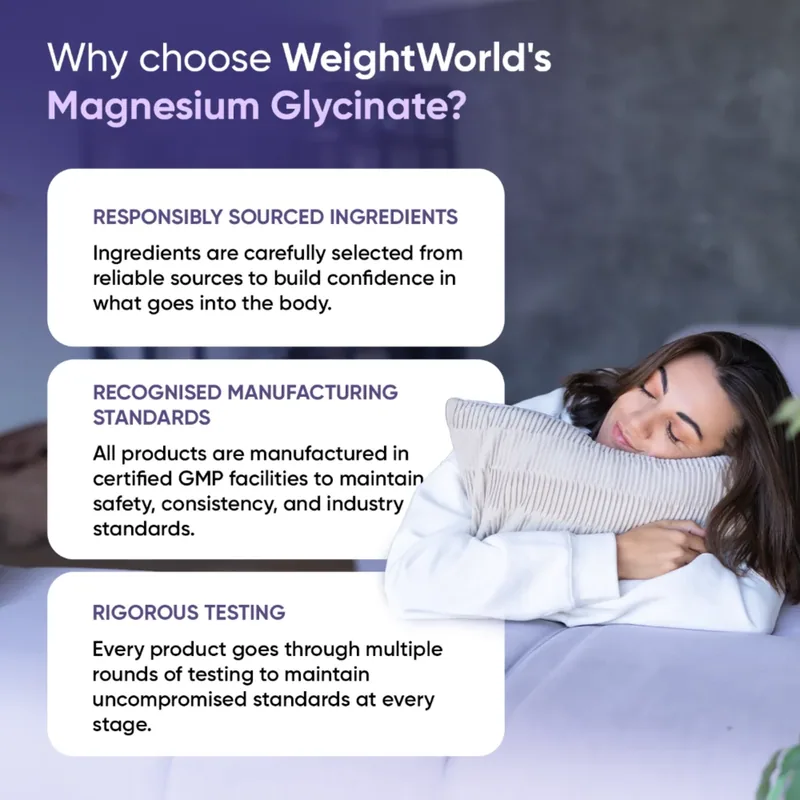 Magnesium Bisglycinate – High Absorption Supplement | WeightWorld — image 8
