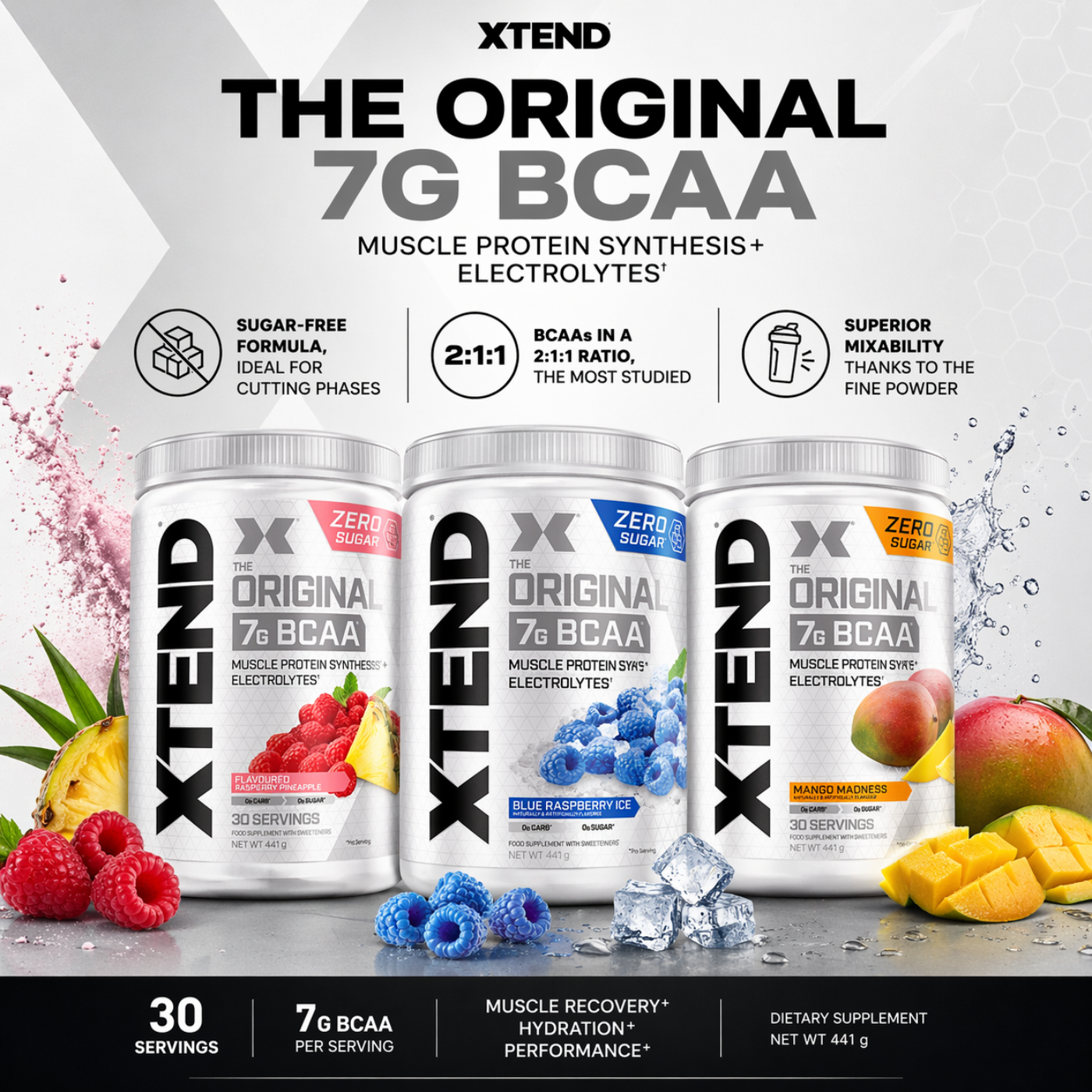 Rasberry Pineapple Bcca Xtend — image 2