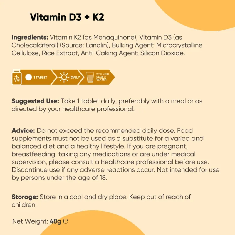 Vitamin D3 K2 MK-7 Supplement – Bones & Heart Health — image 6