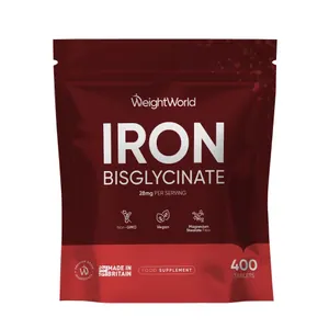 Fer bisglycinate — 400 comprimés | WeightWorld