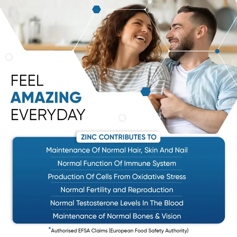 Zinc Bisglycinate 50mg – High Absorption Zinc Supplement | WeightWorld — image 3